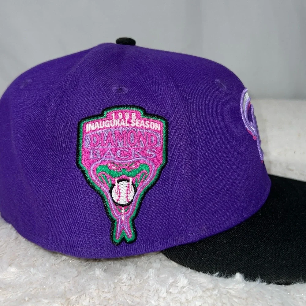 New Era Arizona Diamondbacks 7 5/8 Fitted Baseball Cap